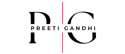 Preeti Gandhi Logo in  black (cropped)